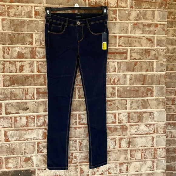 Squeeze Dark Blue NWT Girls Skinny Jeans - Picture 1 of 8